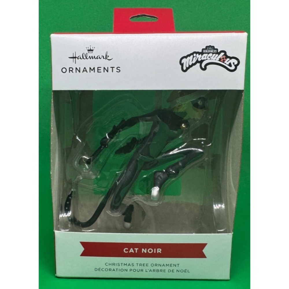 Cat Noir Hallmark Ornaments - Miraculous - Brand New